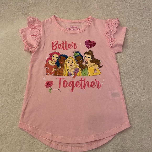 💖Disney Princess Outfit Trio Sz 4 NWT💖 - Picture 4 of 7